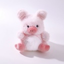 (HY-MR8006) Soft Plush Piglet – 15cm (Plastic Eyes)