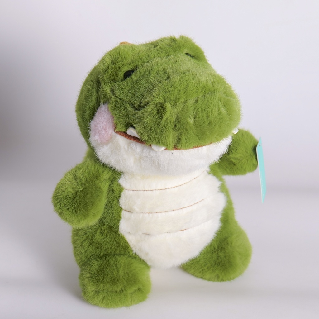 HY-MR8006 Standing Dinosaur Plush Toy – 30cm (Plastic Eyes)