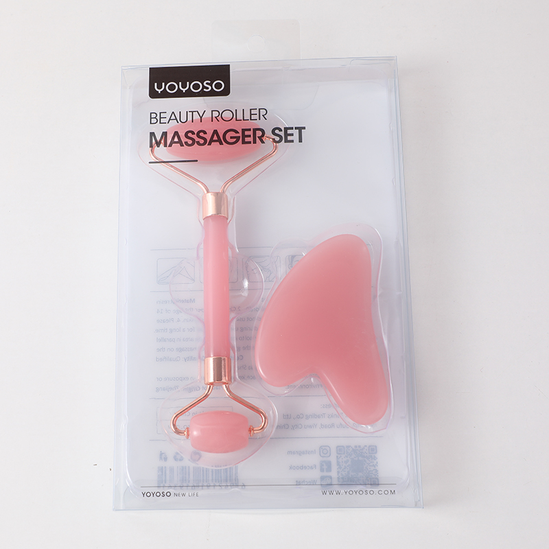 Beauty roller massager set