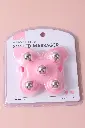 Five-bead butterfly shaped massager