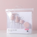 Simple travel sub bottle 6pcs set-pink