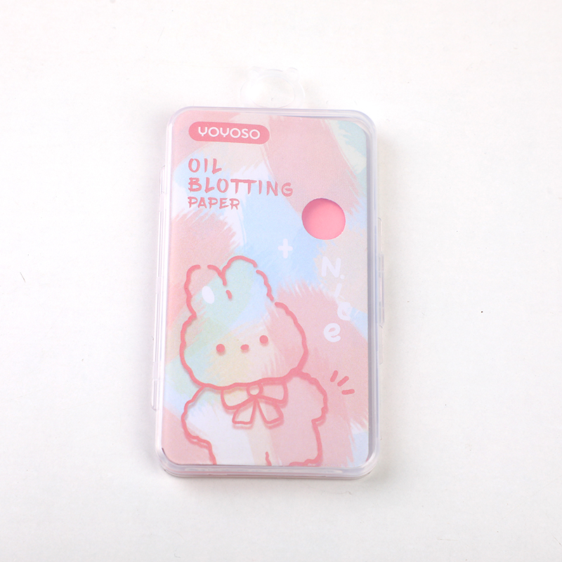 Cartoon series PP box oil blotting paper