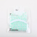 Polka dot shower cap