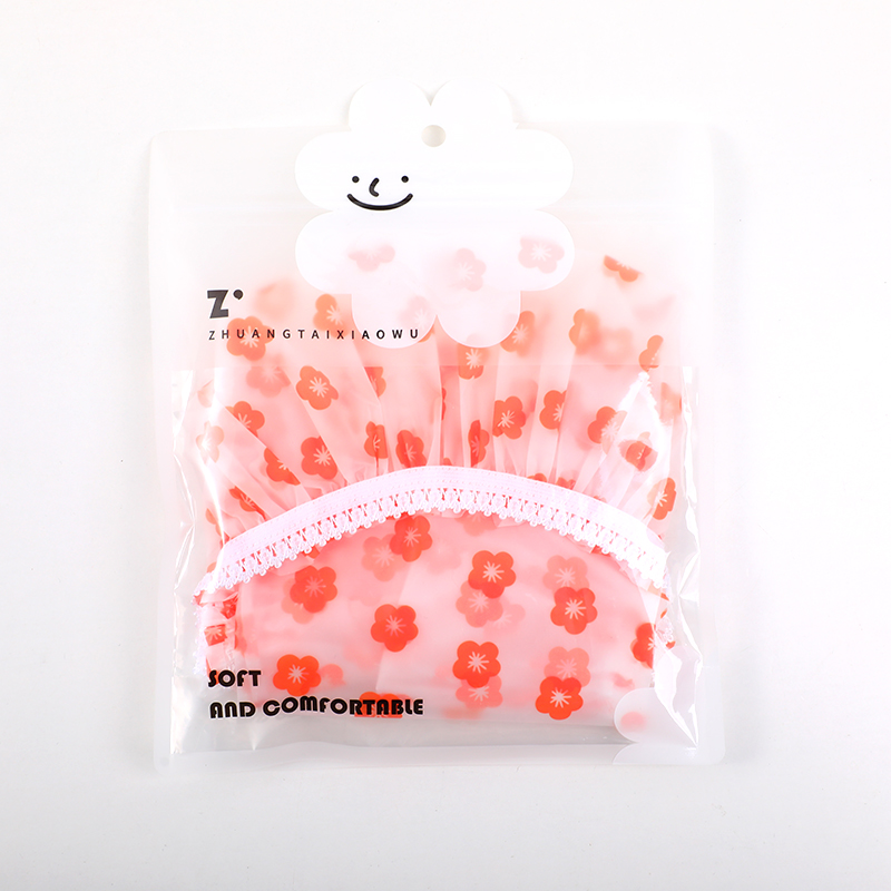 Cartoon printed shower cap