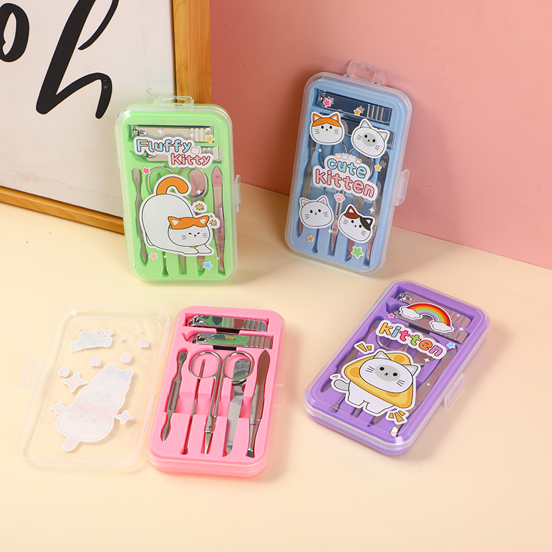 Kitten tea party nail clippers seven pie