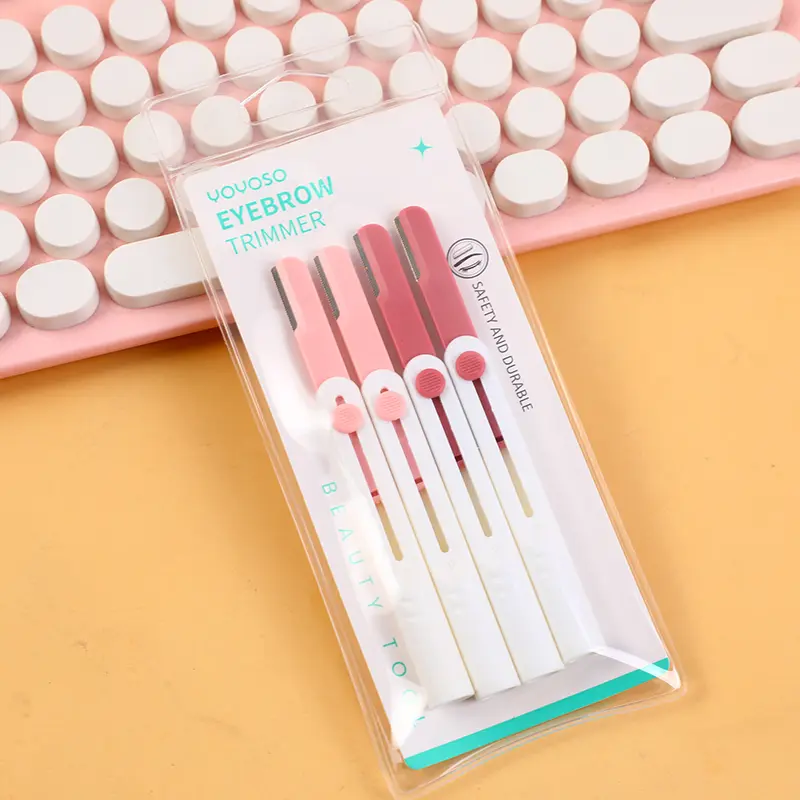 Professional telescopic eyebrow trimmer 