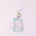 Creative fun keychain card holder
