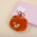 Little bear accompany key chain-brown