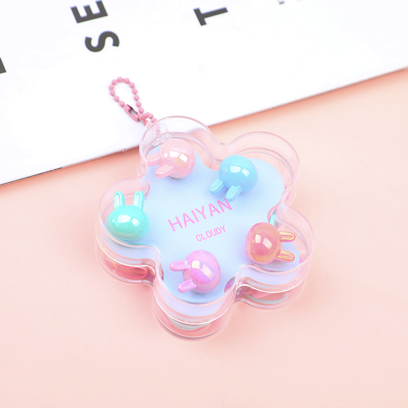 Bunny children's hair tie and disposable