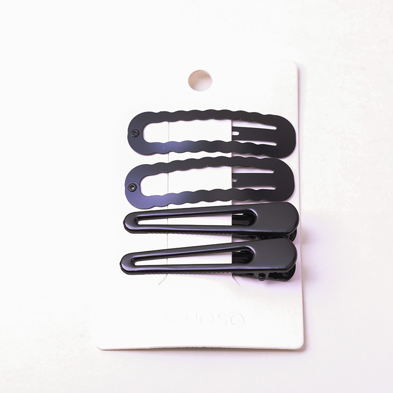 Oval Teardrop Combination clip - 4pcs