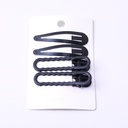 Teardrop Oval Clip Assortment - 4pcs