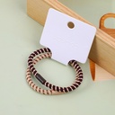 Mixed color twill rubber band 2pcs