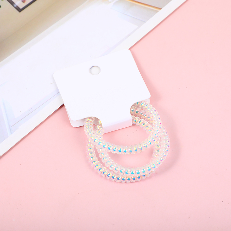 Shimmer hair tie-3pcs