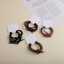 Knotted basic hair tie-3pcs