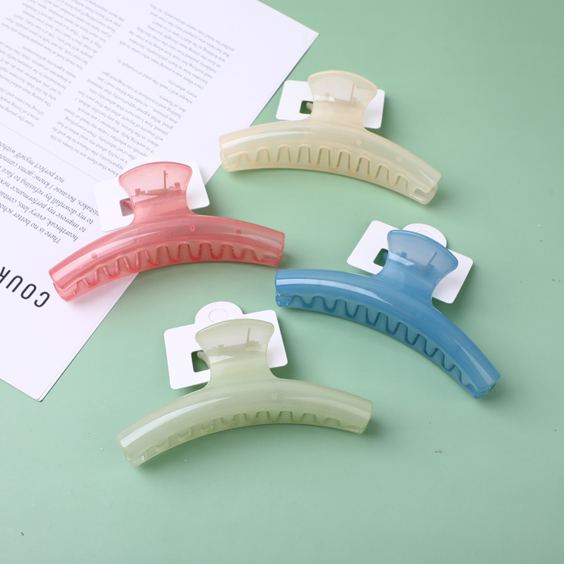 Candy color hanger acrylic hair claw cli