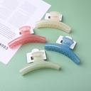 Candy color hanger acrylic hair claw cli