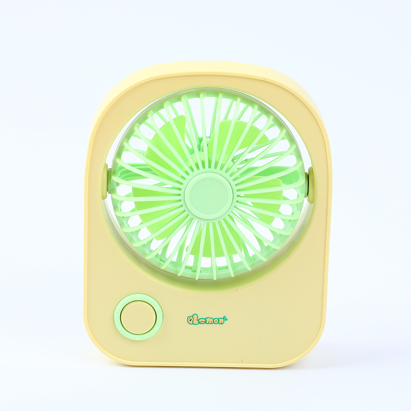 DIY lemon tabletop fan
