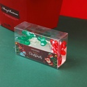 Red and green sock 006 (2pcs AA battery 