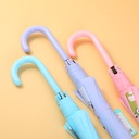 Simple cartoon animal straight umbrella