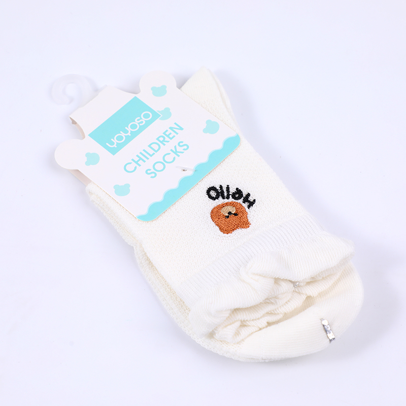 Embroidered bear lace mouth princess chi