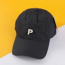 Simple letter P quick dry adult baseball