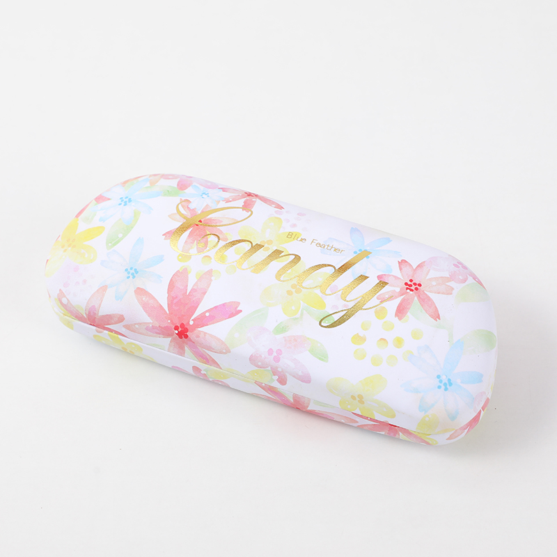Flower fresh glasses case-white