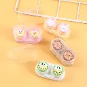 Cartoon big head contact lens case