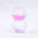 Hexagon oil-dripping ornament