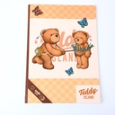 TEDDY ISLAND series suture notebook B5 (