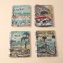  Busy cowboy spiral notebook A5