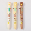 Bear cheese six-color ballpoint pen