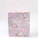 Flowers blossoming vertical kraft paper 