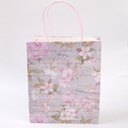 Flowers blossoming vertical kraft paper 