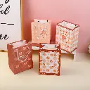 Little bear vertical gift bag-S