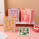 Flower series vertical gift bag-small