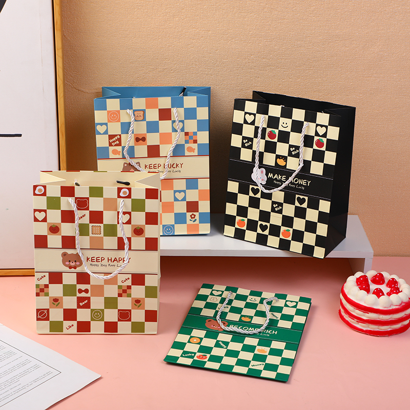 Checkered series classic vertical gift b