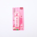 Strawberry shiba inu pushable eraser