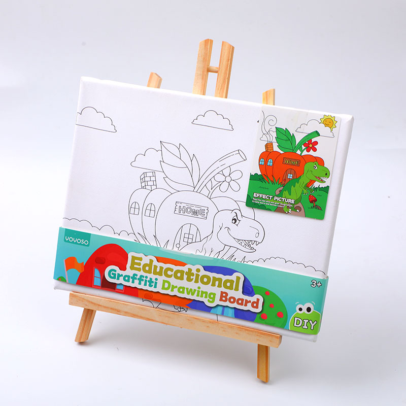 Educational DIY graffiti horizontal draw