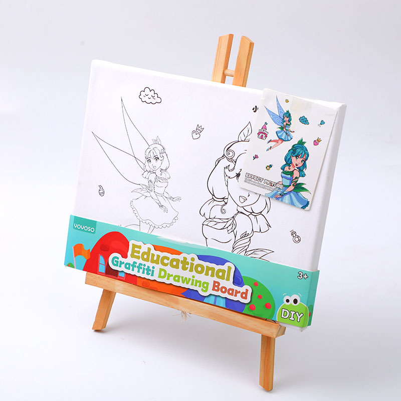 Educational DIY graffiti horizontal draw