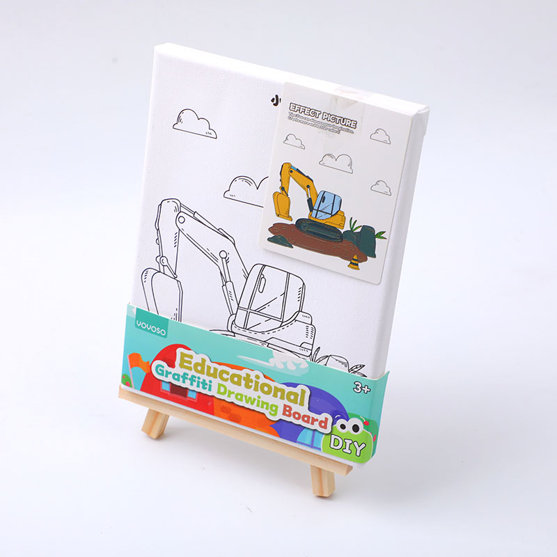 Educational DIY graffiti horizontal draw