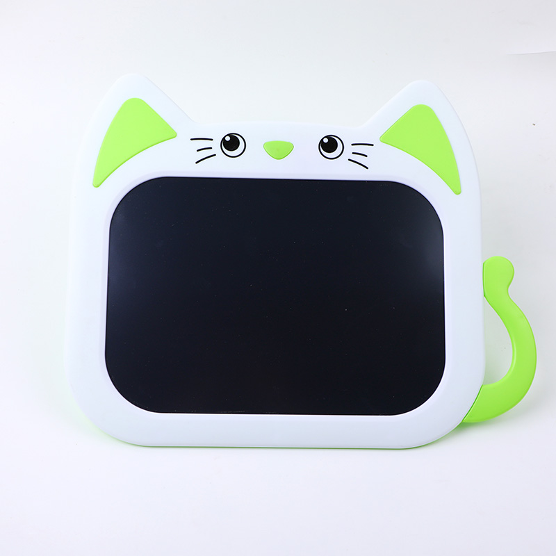 Kitten LCD writing tablet-colored font