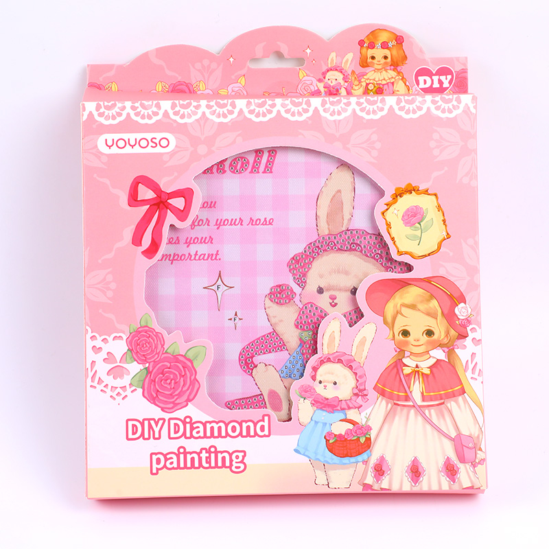Egg roll sister rose manor diamond paint