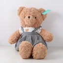 Caddy couple bear with 3# skirt plush do