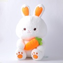 Carrot rabbit plush doll 50cm