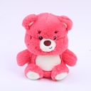 Sitting pink bear plush doll-30cm