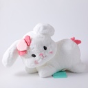 Tilted head sweet girl rabbit doll-30cm 