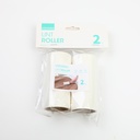Lint roller 10cm replacement (60 sheets x 2 rolls)