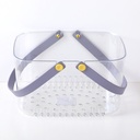 Simple portable storage basket
