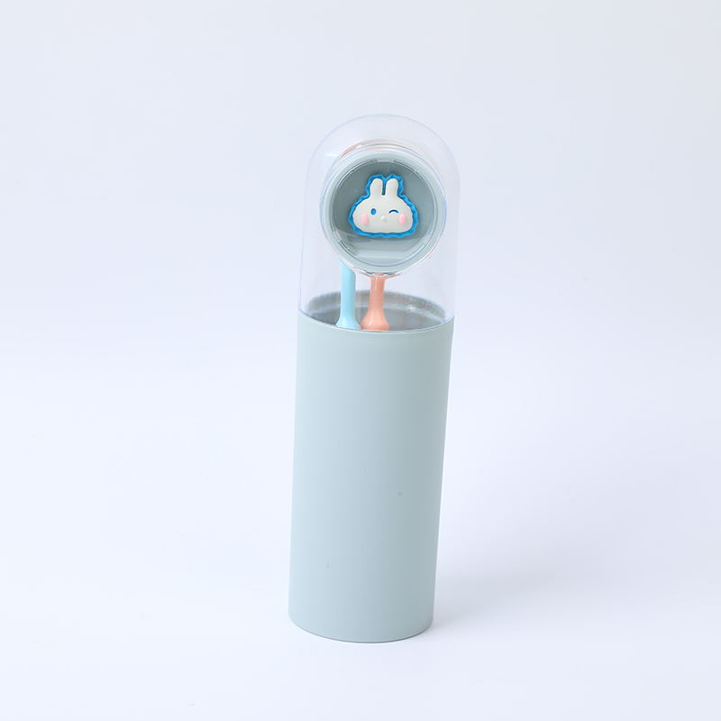 CuteBiscuit animal series toothbrush storage box (including toothbrush)
