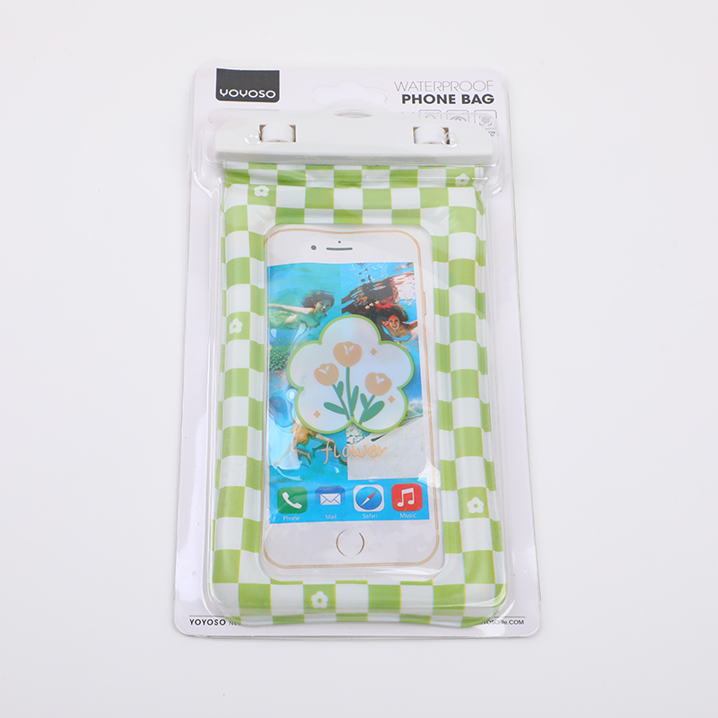 Cartoon inflatable waterproof phone bag